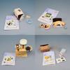 Animal Figurine Collection Pvc Cute Cat Miniature Gift For Animal Lovers