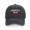 Funny Sarcastic Quote Baseball Cap for Men Adjustable Snapback Black Hat Outdoor Sun Hat for Humor Lovers Fu