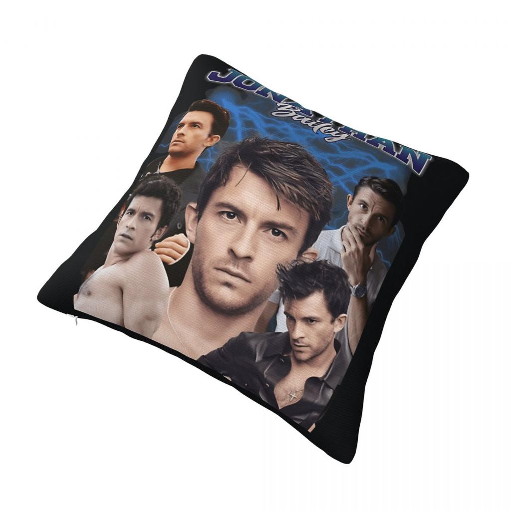 Pillow Cover Jonathan Bailey Graphic Cushion Cover Cute Funny Pillow Case For Office Car Home Decorative Pillowcases