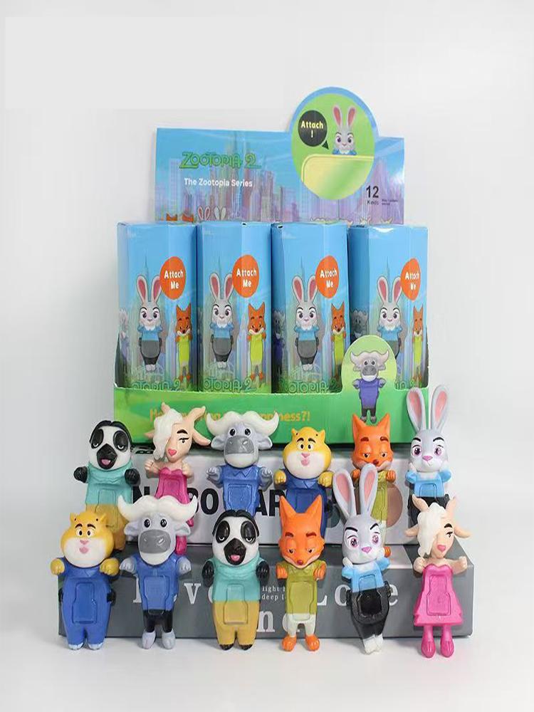 New Zootopia 2 Anime Movies Popular Merchandise Blind Box Official Judy Hopps Nick Wilde Vinyl Figure Collectible Toy