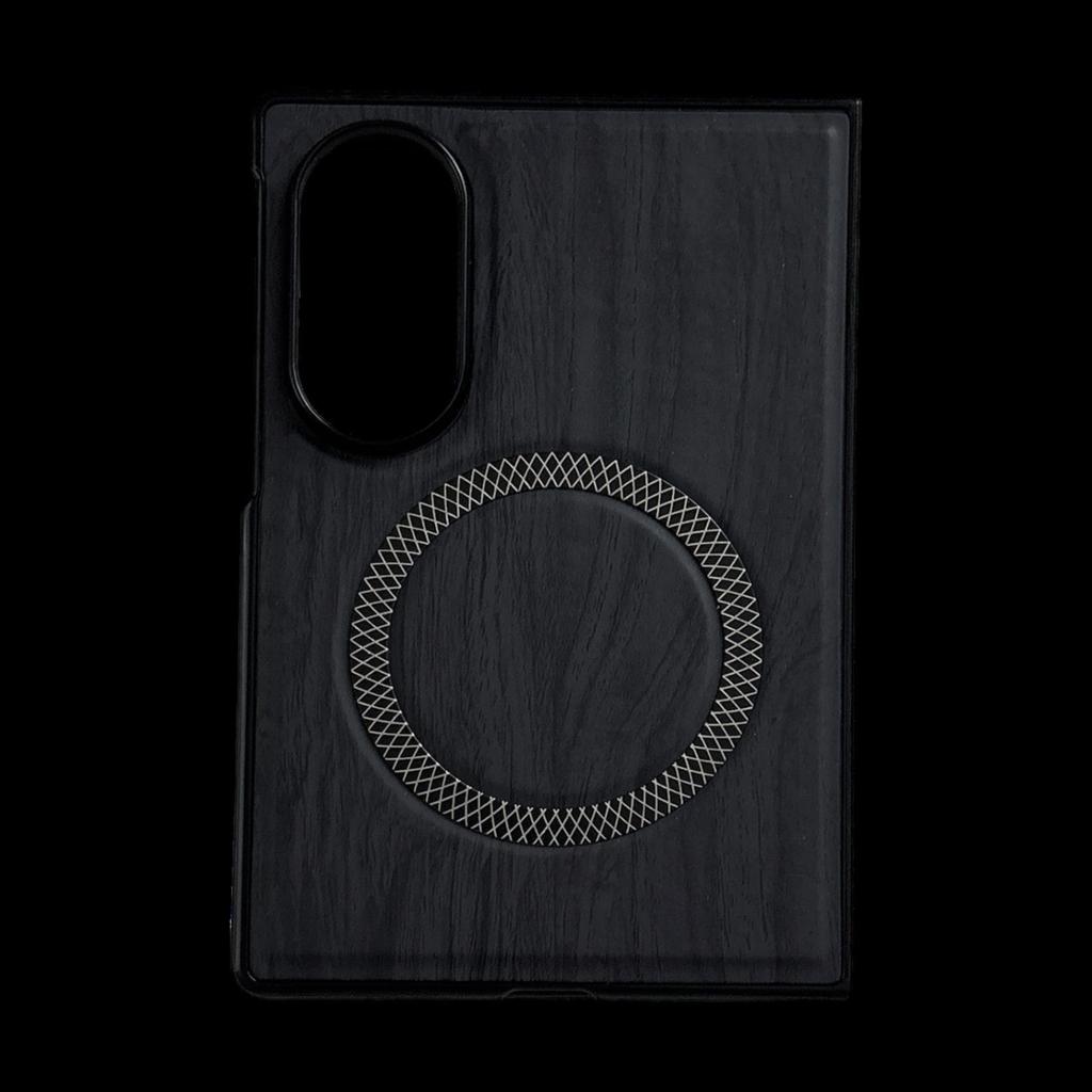 Samsung ZFold3/4/5 & W23 Wood Grain Magnetic Folding Phone Case