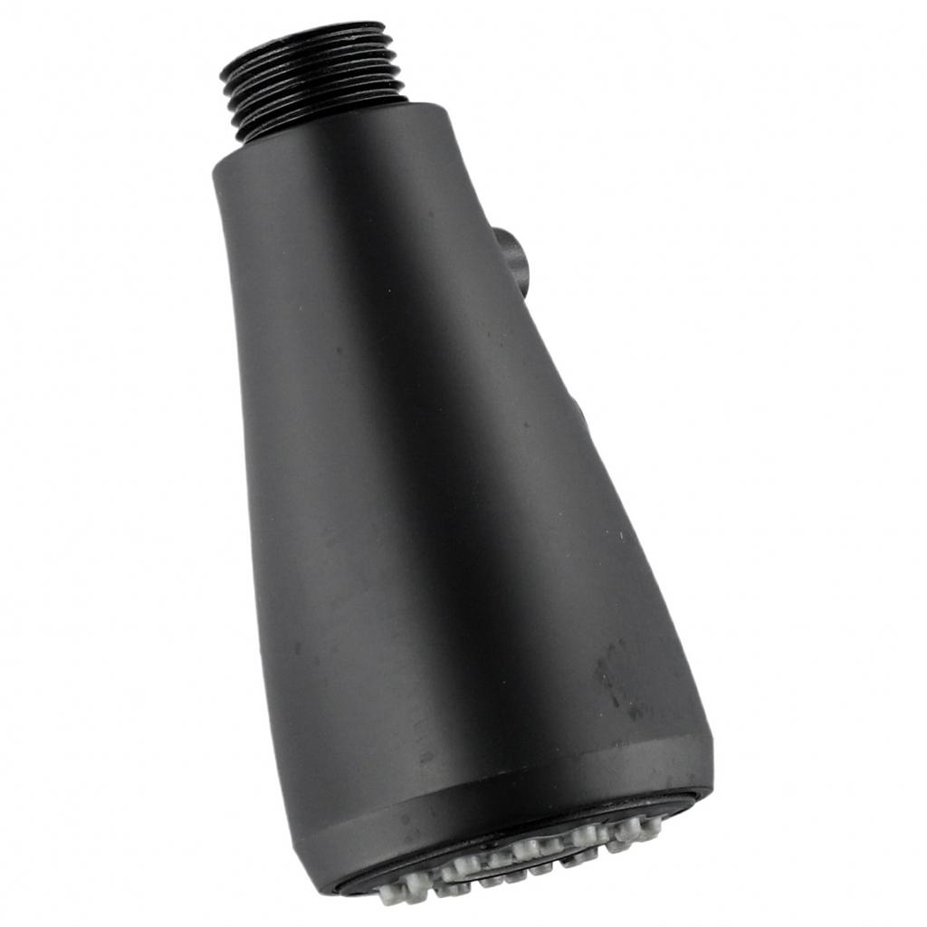 Black Shower Head Water-Saving Easily Install Extender