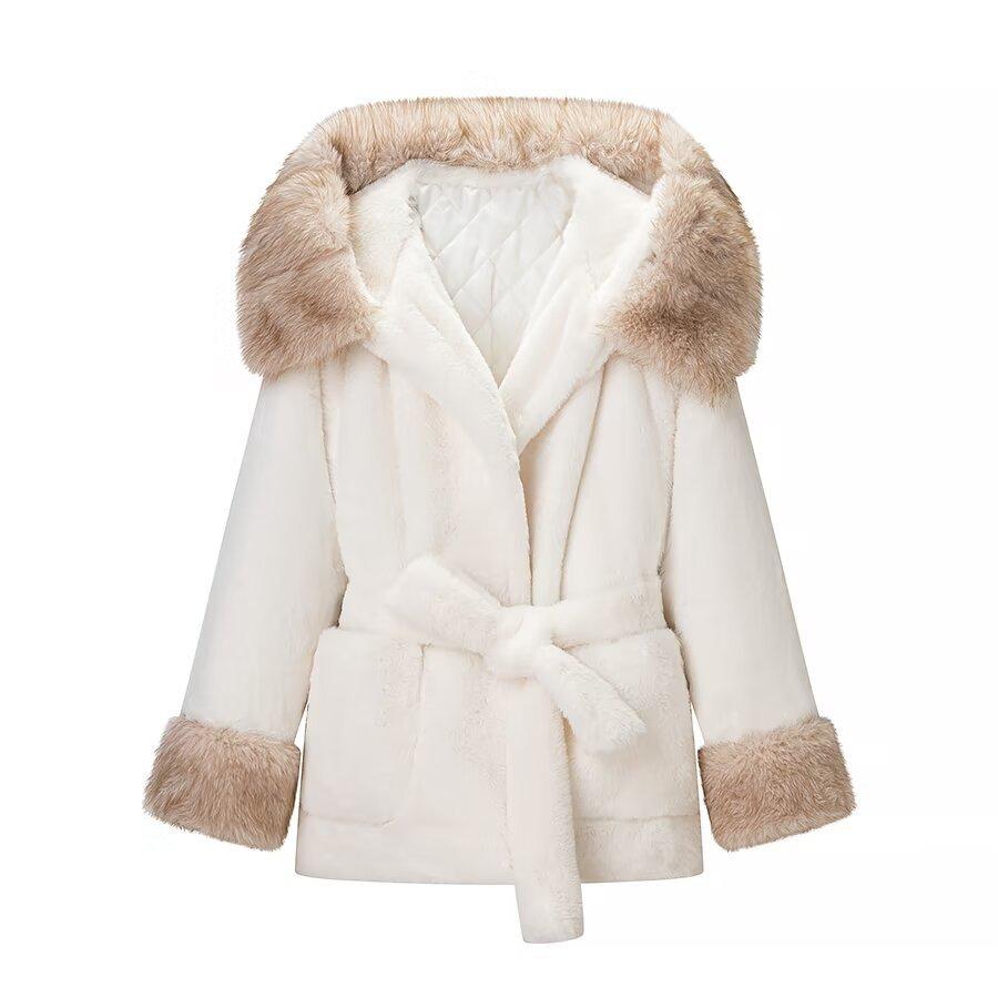 European and American style, new women's clothing, fashionable, casual, versatile, fashionable, fluffy padded jacket