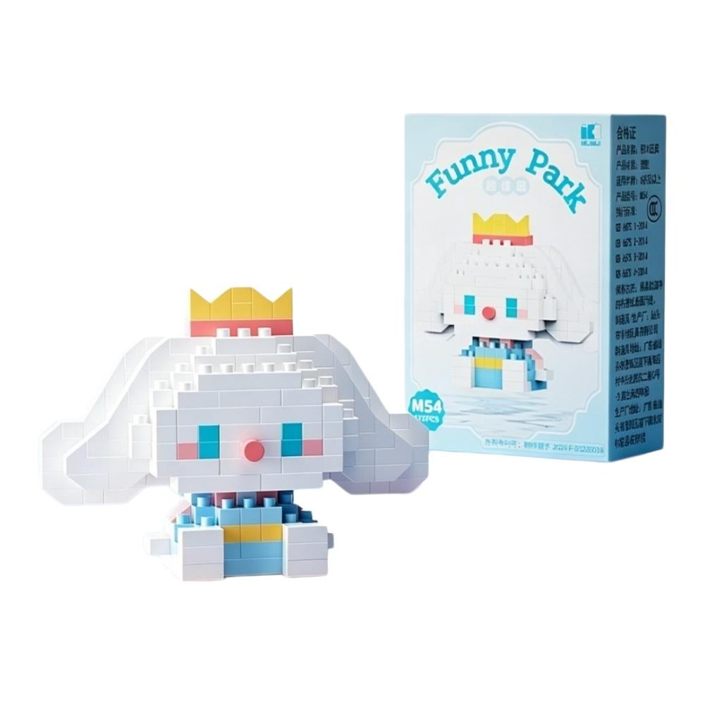 99 style Hello Kitty Building Blocks Cartoon Figures Kuromi Bricks My Melody Children's Assembly Toys Cinnamoroll Gift