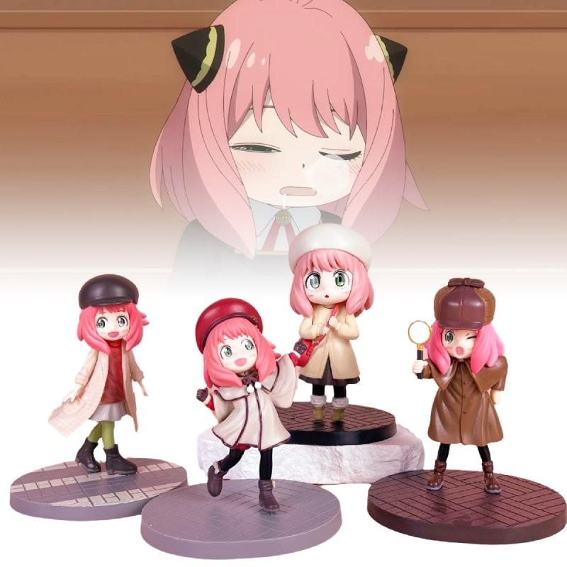 Charming Spy Family Anya Pvc Figurine Stylish Seasonal Outfit For Anime Collectors