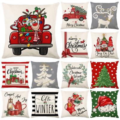 Poszewka na poduszkę zapobiegająca blaknięciu Miękka, wyjątkowa okładka na przyjęcie świąteczne Pościel