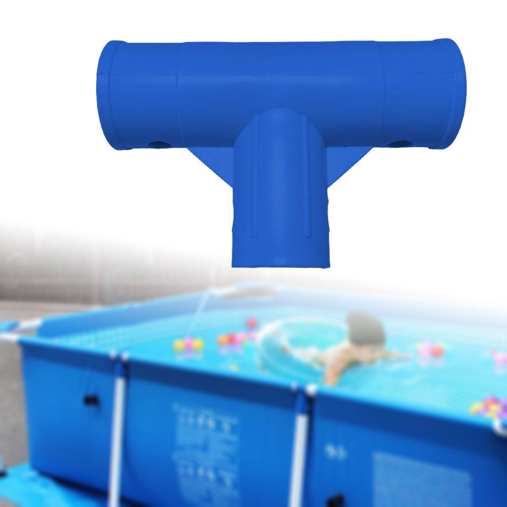 Rostbeständiger Schlauchadapter Verbinder T-Stück Poolschlauch T-Stück Verlängerung für Aufstellpool Zubehör