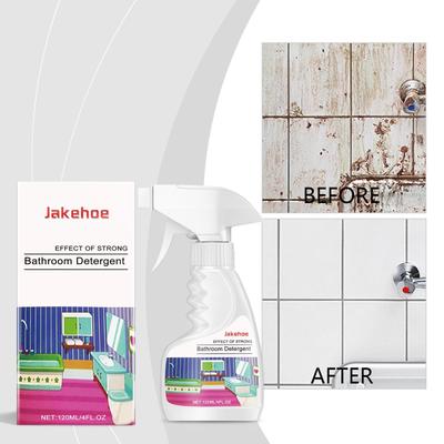 120ml Čistič skleněných obkladů Koupelnové skleněné dveře Vana Obklady Křišťálově čistý odstraňovač skvrn