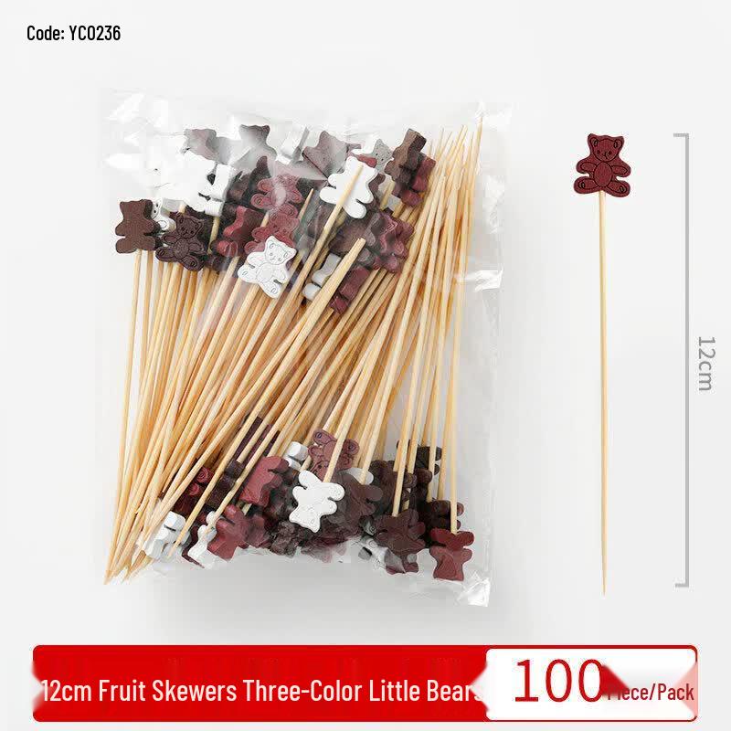 Bamboo Disposable Food Picks  Skewers