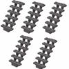 MOC Staircase Bricks 7x4x6 - 5pcs Straight Open Steps 30134 for Modular Building Blocks, DIY Construction Stairs Ladder for City
