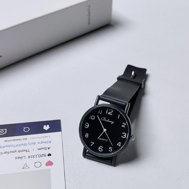 Cold Wind Niche Design Student Junior High School Orgasm Flow Quartz Watch, Simple Quartz Men And Women Couple Watch