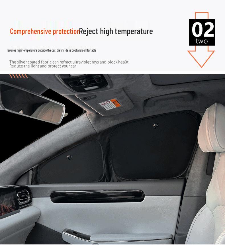 Leapmotor C01/C11 Window Sunshade: Privacy, Lightproof, Heat Insulation, Anti-Peeping Protection