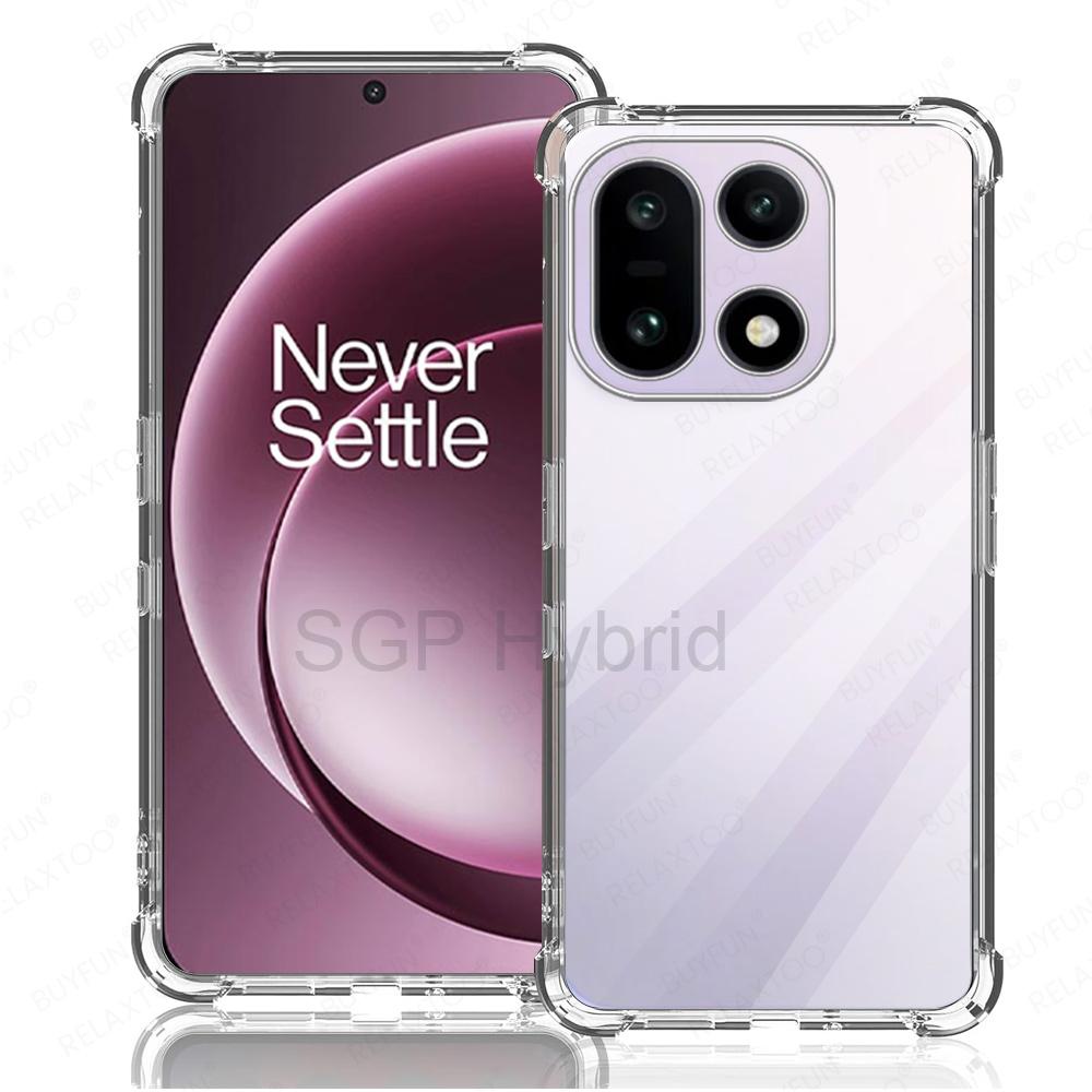 

Clear Silicone Shockproof Cover Coque For OnePlus 15 Case Lens Protection Shell OnePlus15 One Plus 15 1+ 15 5G Funda Soft Bumper One Plus 15 прозорий