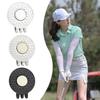 Magnetic Golf Hat Clips Golf-Ball Marker Holder for Golf Gloves Hats Bags Hat Visors Belt Easy To Stick On & Off