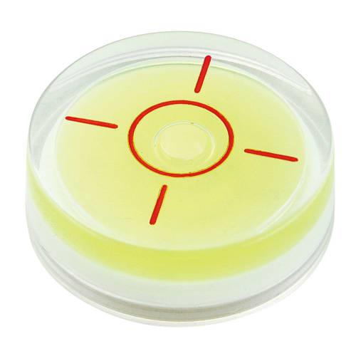 Niigata Seiki SK Mini Level, Round Acrylic, Made in Japan, CR-24