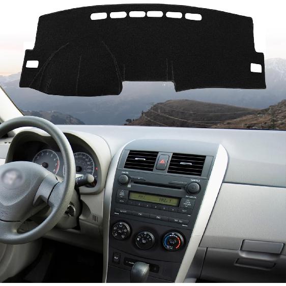 Dashboard Dash Cover Mat For Toyota Corolla 2007 2008 2009 2010 2011 2012 2013 Polyester Fit Toyota Corolla Accessories Dash Cover (Corolla