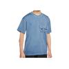 Nike ACG Embroidered Logo Solid Loose Round Neck Short Sleeve T-Shirt Men Tops Blue CZ4003-492