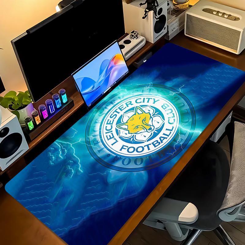 Leicester City Football Club Print  Cushion Non-slip Laptop Tablet Big Mousepad XXL Mat Mini PC Playmat With Lock edge