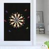 Flight Board Wall Protector Extended Length Dartboard Surround Felt Board Self-Adhesive Dartboard Border Prevents Wall Damage
