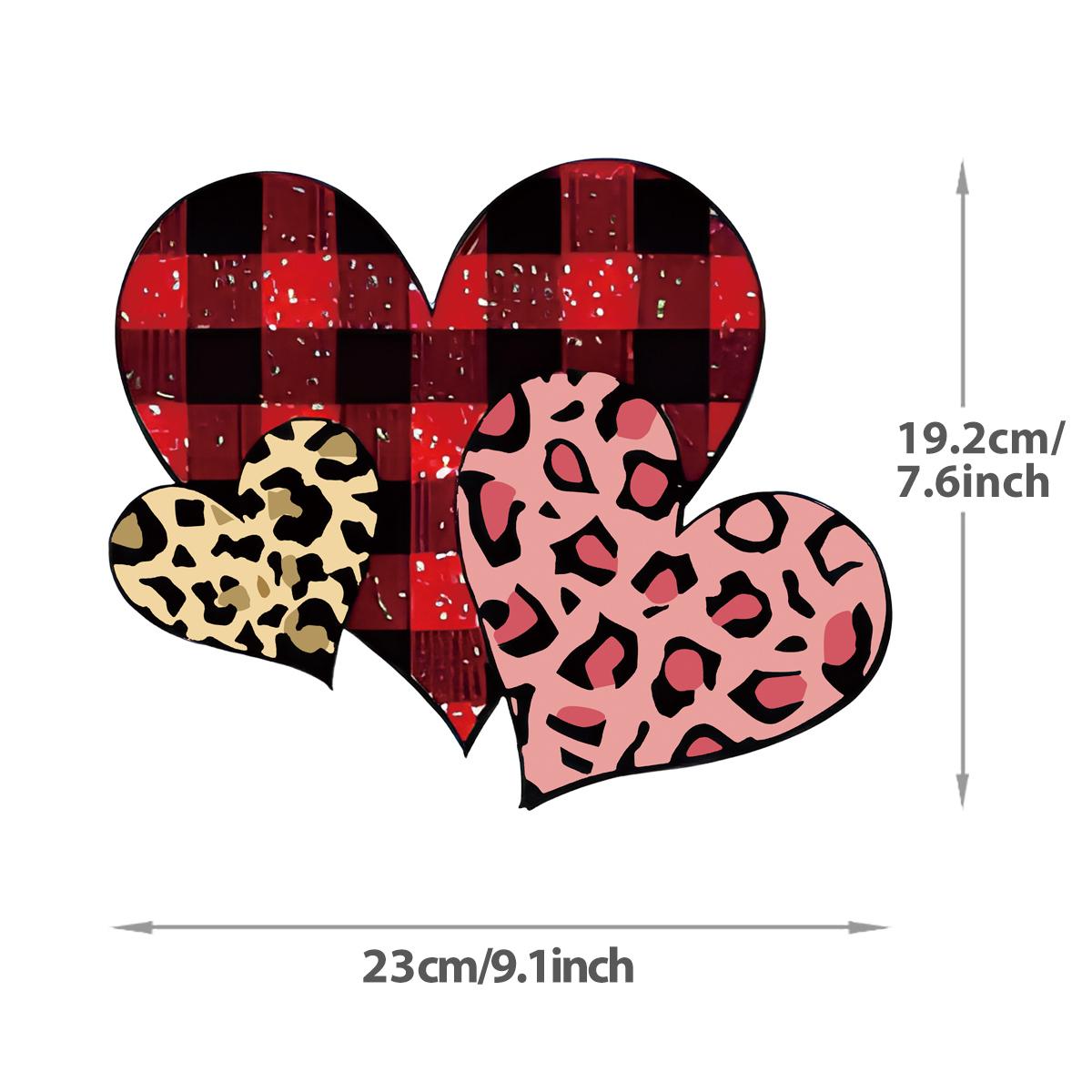 

Последняя наклейка на День святого Валентина с термонаклейкой в виде сердца, воздушного шара LOVE, для одежды, термопресса, нашивки для толстовок, подушек, толстовок