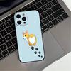 Cute corgi dog  Phone Case For iPhone 17,16,15,14,13,12,11 Plus,Pro Max,XS,Soft Silicone Black Cover