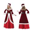 Santa Claus Costume Deluxe Edition, Christmas Ball Couple Performance Costume