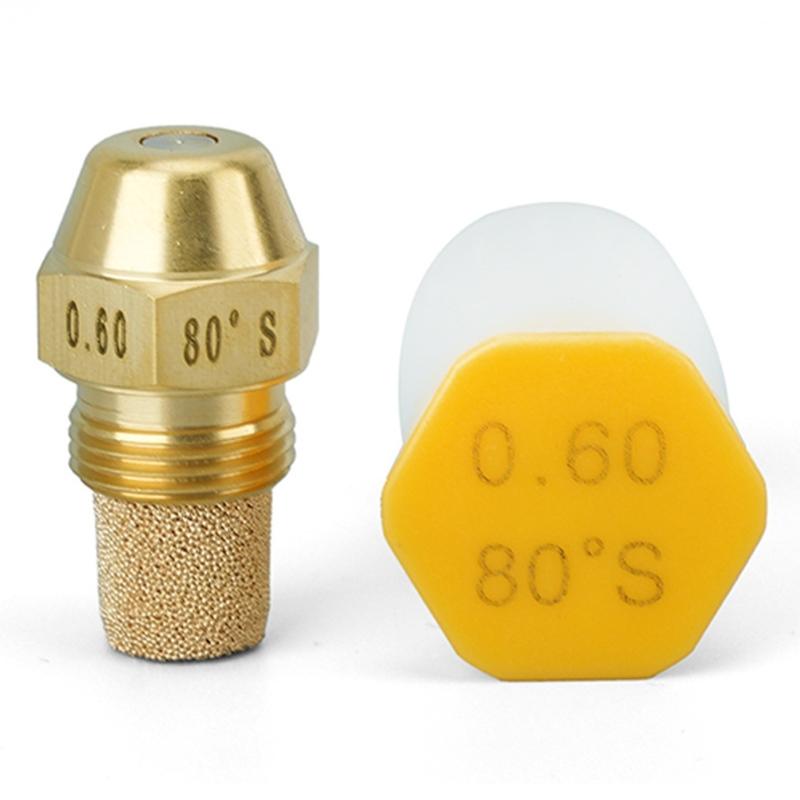 Industrielle 80-Grad-Metall-Düse, Heavy-Duty-Metall-Düse für Brennstoffverbrennungsanlagen, Varianten mit 14 GPH