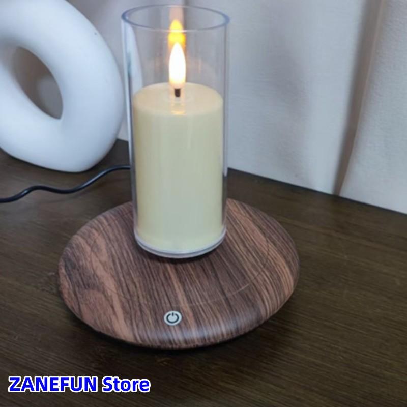NEW Levitating LED Candle Magnetic Levitation Electronic Candle Floating LED Lamp for Hotel Bedside Home Decor Creative Gift