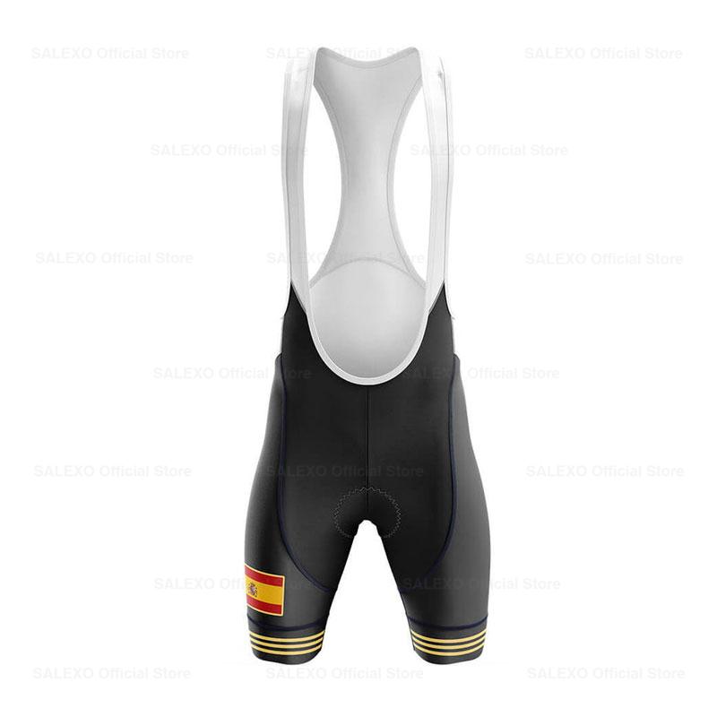 2026 Španělsko Pánský Tým Cyklistický Dres Sada Letní MTB Kolo Oblečení Uniforma Maillot Ropa Ciclismo Hombre Cyklistika Sportovní Oblečení Oblek
