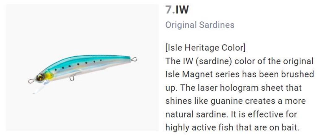 Yo Zuri Duel Aile Magnet TG Minnow 125F Floating Lure F1253-IW (5390)