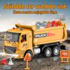 Kbdfa  New 2-In-1 Six Way Remote Control Dump Truck+Mixer Truck Ssimulation Sound One Click Demonstration Children'S Toy