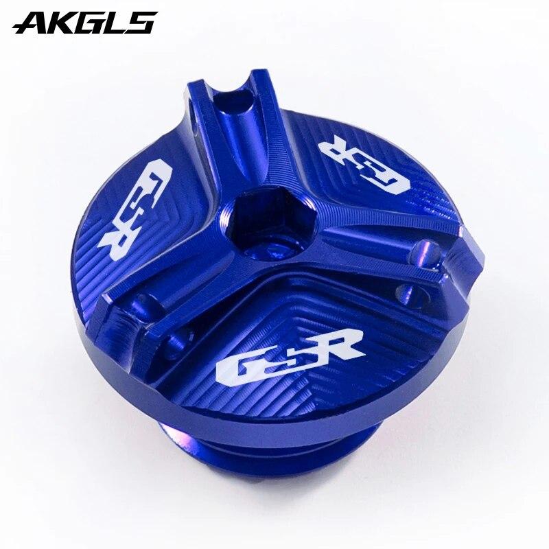 For Suzuki GSR 750 400 600 GSR750 GSR400 GSR600 motorcycle front brake fuel tank cap and engine oil filler cap accessories