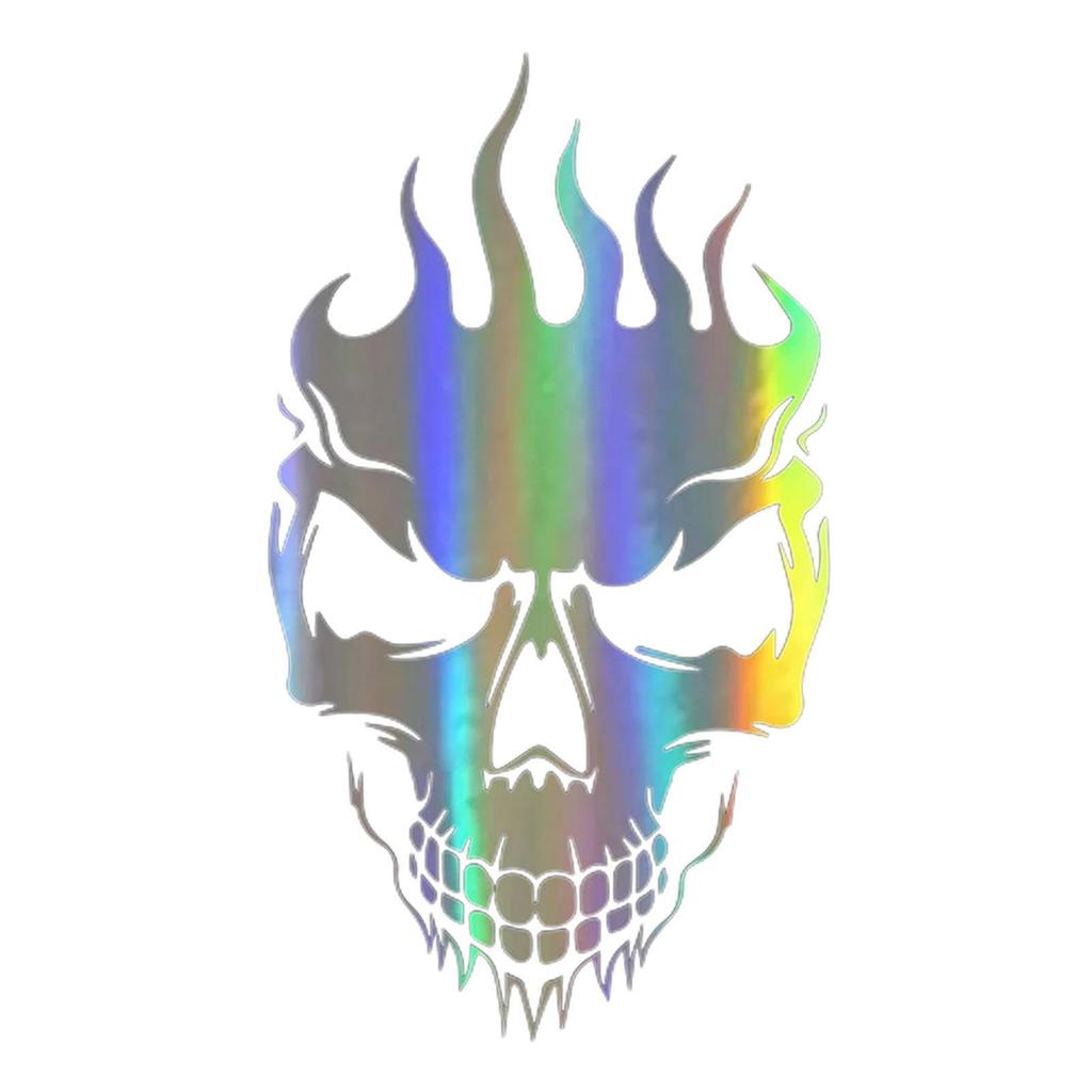 Skull Decal for Truck, Car Gothic Skull Sticker | Vista Printed Skull Design Waterproof