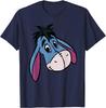 Moda Calda Casual Disney Winnie the Pooh Eeyore Felice Faccia Grande Costume Maglietta S-4XL Quattro Stagioni