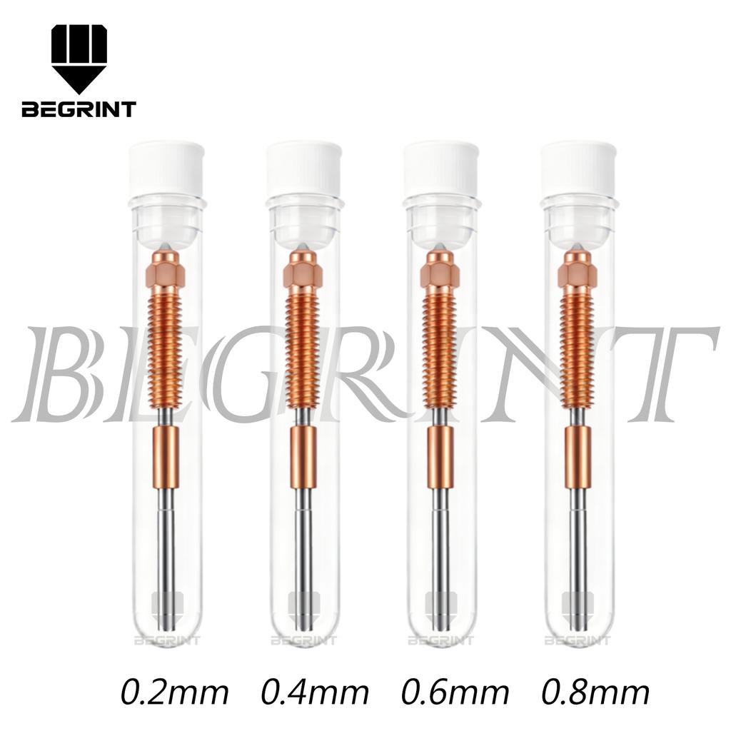 For Creality K1 Series Hardend Steel Nozzle Kit 0.4mm Titanium All-Metal Hotend for K1/K1C/K1 Max High-Speed Printing For Ender