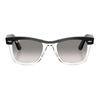 Ray-Ban Personalized Design Square Sunglasses Unisex sunglasses Tortoise Gradient-Gray 0RB2240F