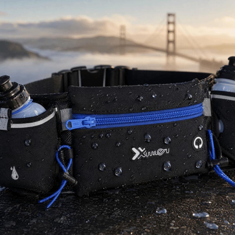 3pcs Lightweight Waist Bag Waterproof Jogging Bag Lightweight Marathon Bag For Running