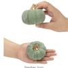 10Pcs Artificial Pumpkins Green Foam Pumpkins Green Autumn Festival Decoration for Thanksgiving Halloween Basket Display