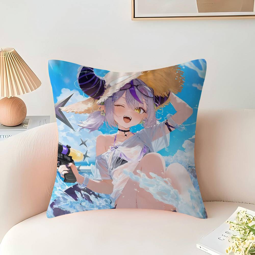 Anime H-hololive Production Pillow Anime Pillow Sofa Bed Head Pillow Cover Cushion Cover 45x45 Cm Fashion