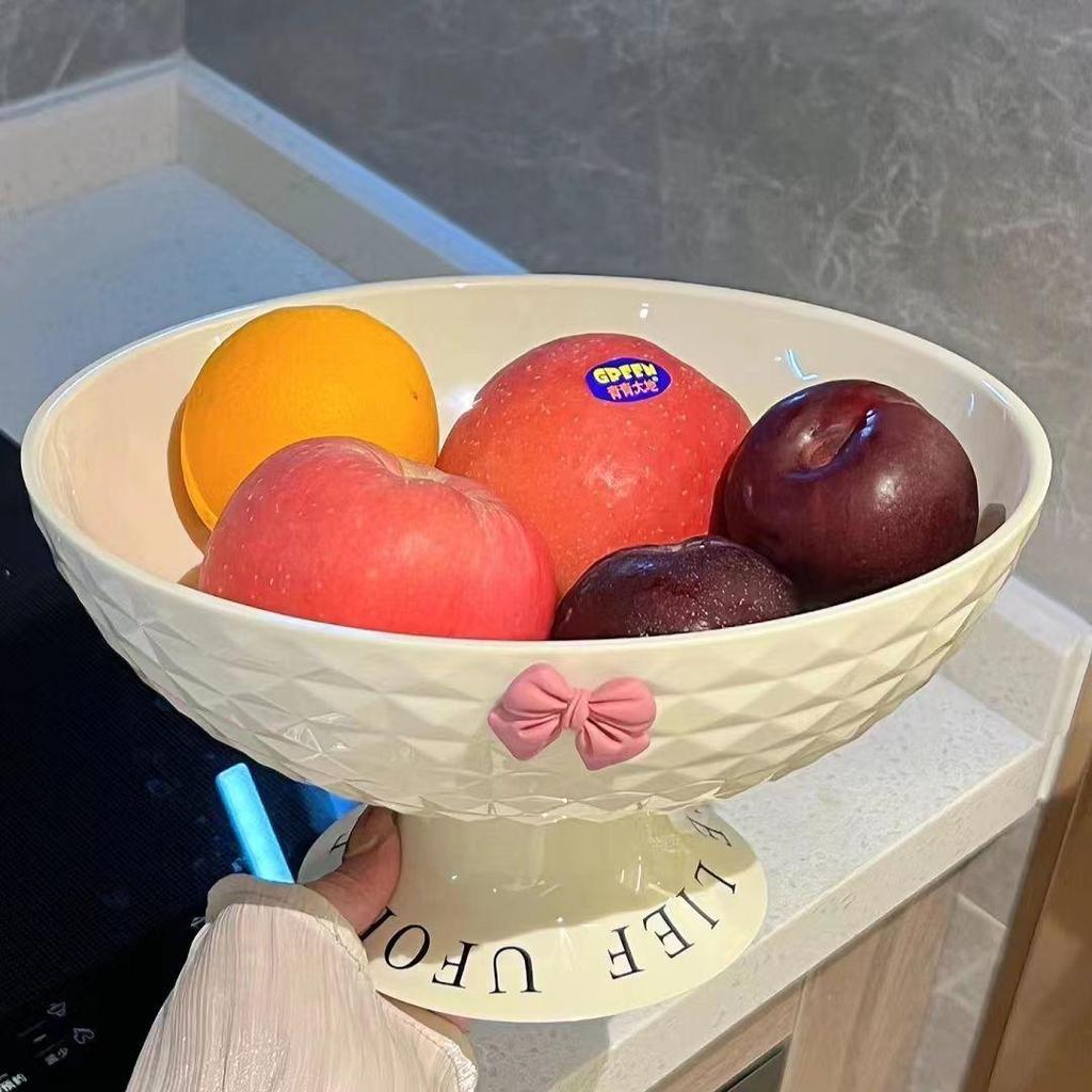 Premium Obst- und Snack-Servierplatte für Wohnzimmer-Couchtisch