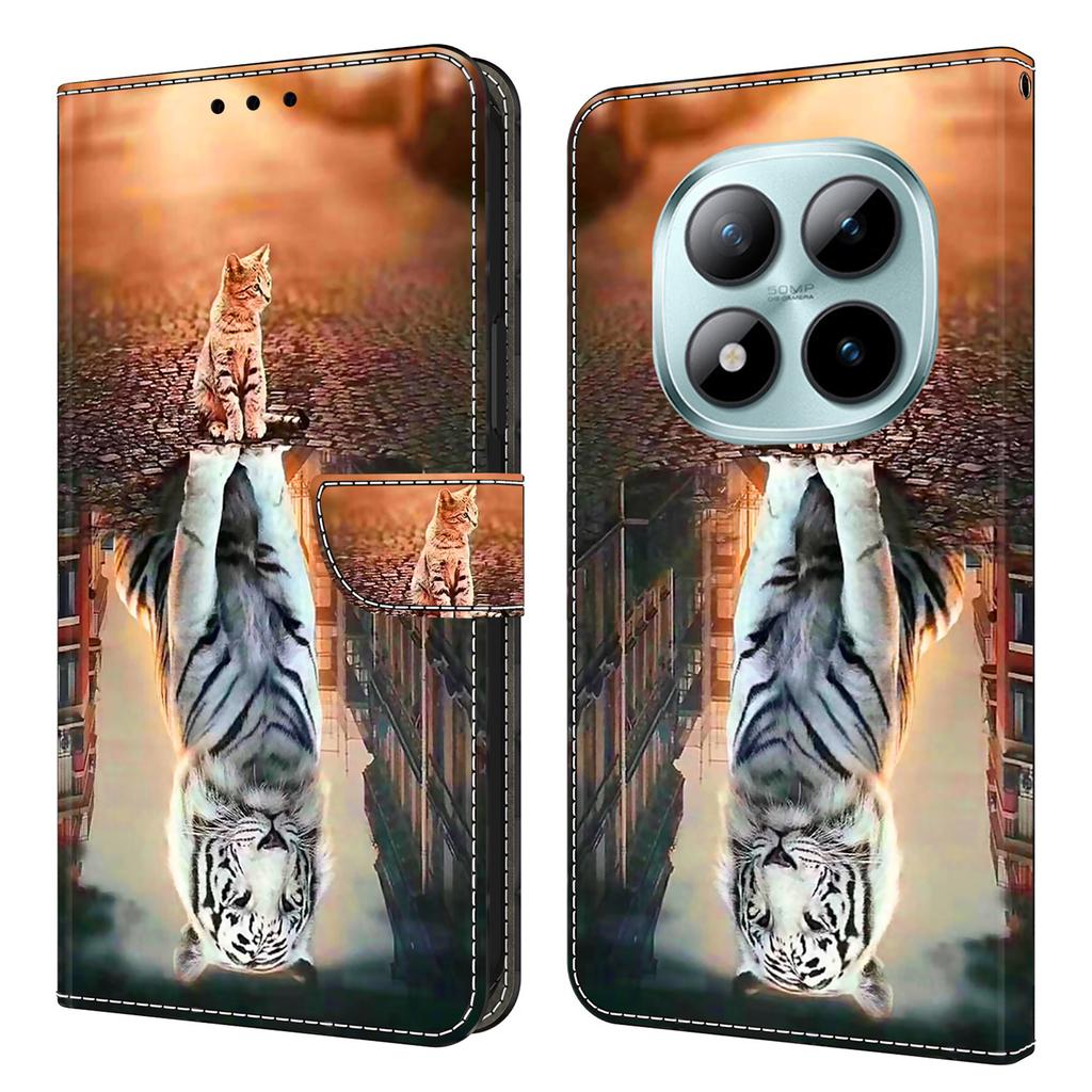 Wallet Case For Xiaomi Poco M8 5G/Redmi Note 15 5G (Global)/15 4G (Global) Magnetic Clasp 3D Pattern Leather Phone Cover