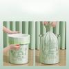 Mint Drawstring Garbage Bags Bathroom Hand-held Drawstring Plastic Bags Household Garbage Bags