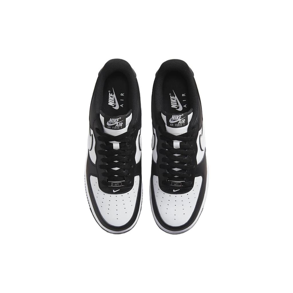 Nike Air Force 1 07 Panda Unisex Sneakers Black White DV0788-001