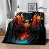 3D Phoenix Printed Blanket Flannel Warm Blankets Soft and Comfortable Blanket Bed Linings Cubre Cama Birthday Gift