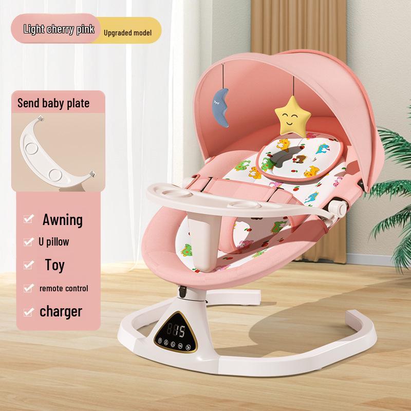 

Детское успокаивающее кресло-качалка Cross-Border: Детское кресло-реклайнер и электрическое кресло-качели