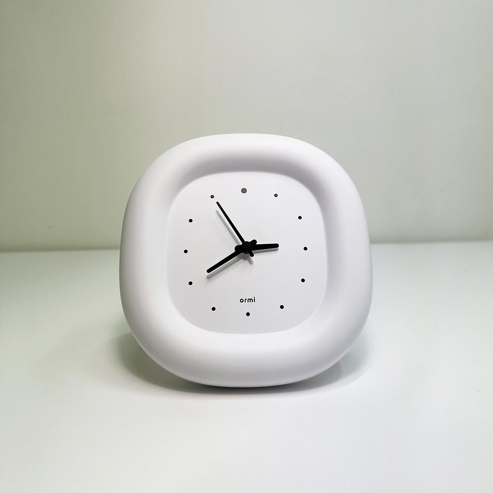 Ainobia Ormi Blasen-Uhr Stille Wand- und Schreibtischuhr Hc07