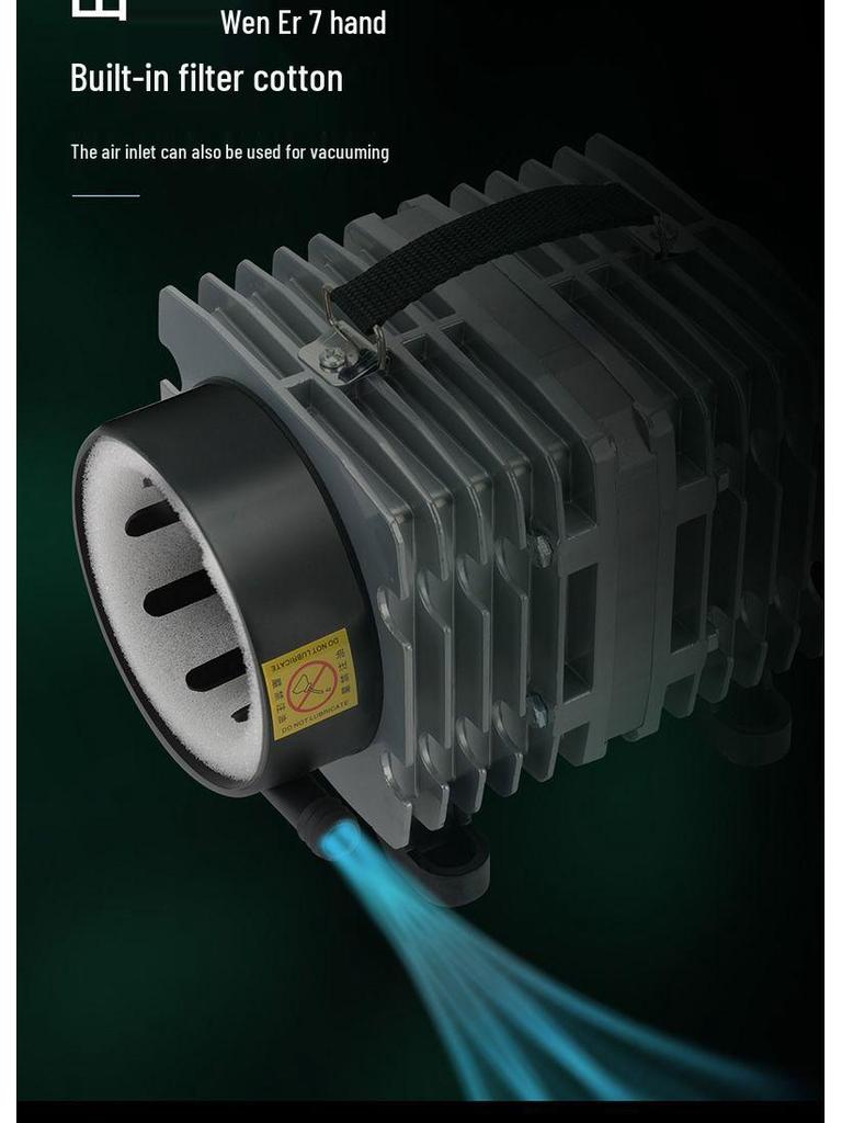High-Power Electromagnetic Aquarium Aeration Pump for Fish Tanks & Ponds