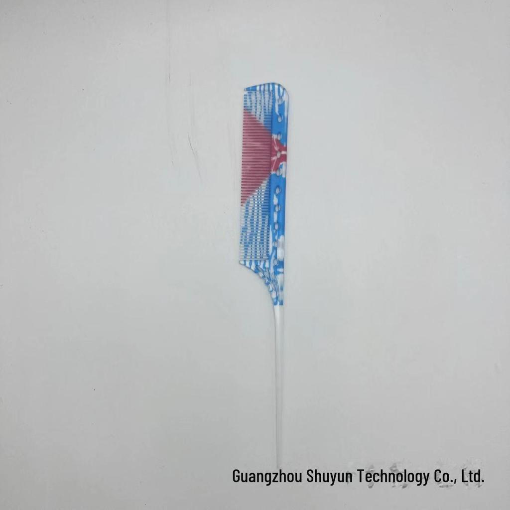 Heat-Resistant Wide Tooth & Tail Handle Styling Comb Set - Anti-static Hair Salon Tool