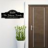 Exclusive Handmade Custom Metal Address Sign House Numbers Street Name Weatherproof Wall Mounted