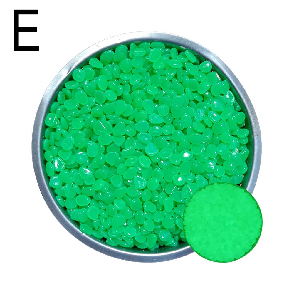 50Pcs Luminous Stones Fish Tank Aquarium Ornament Glow In The Dark Pebbles Outdoor Yard Lawn Path Walkways Decorations